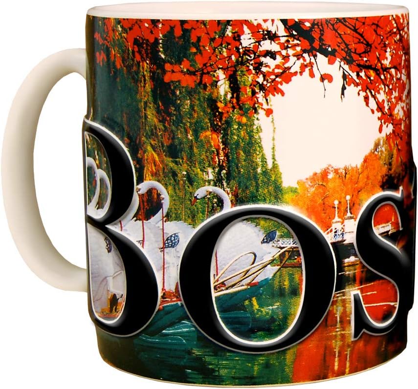 Americaware Boston 18 oz Color Relief Coffee Mug