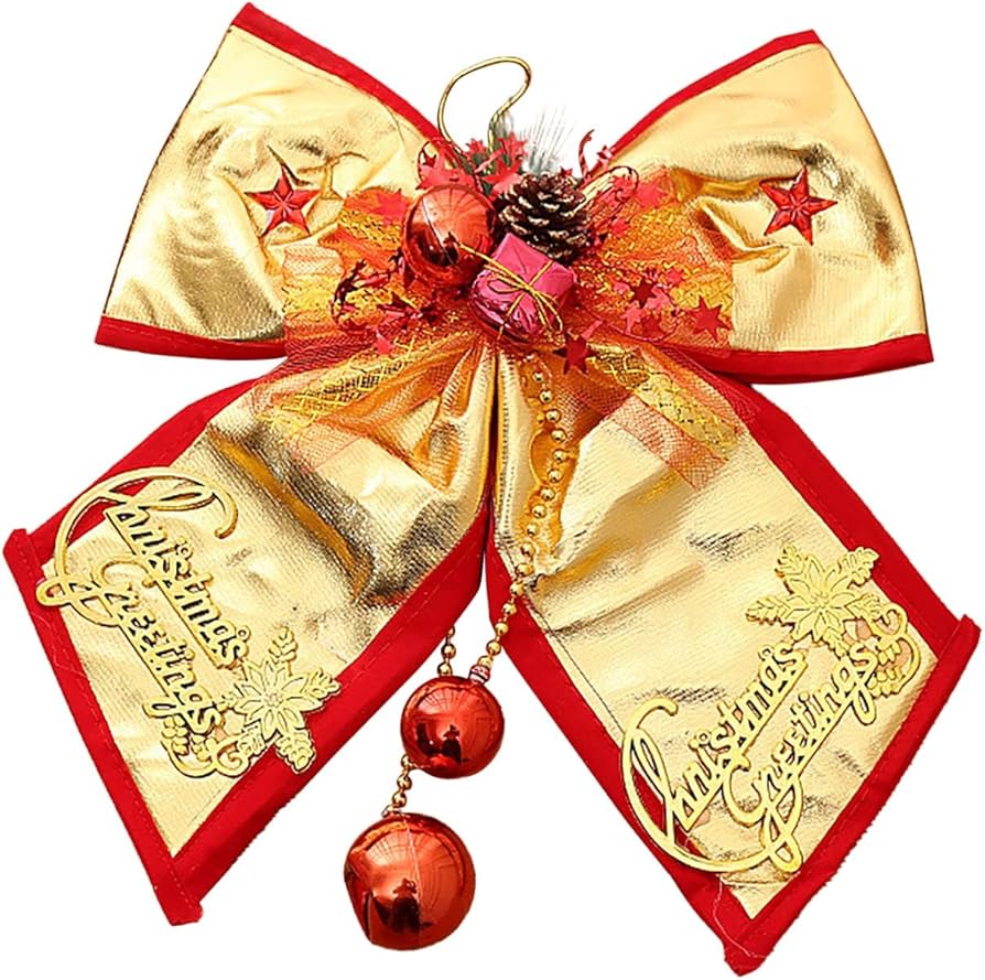 Wooden christmas bow Clearance