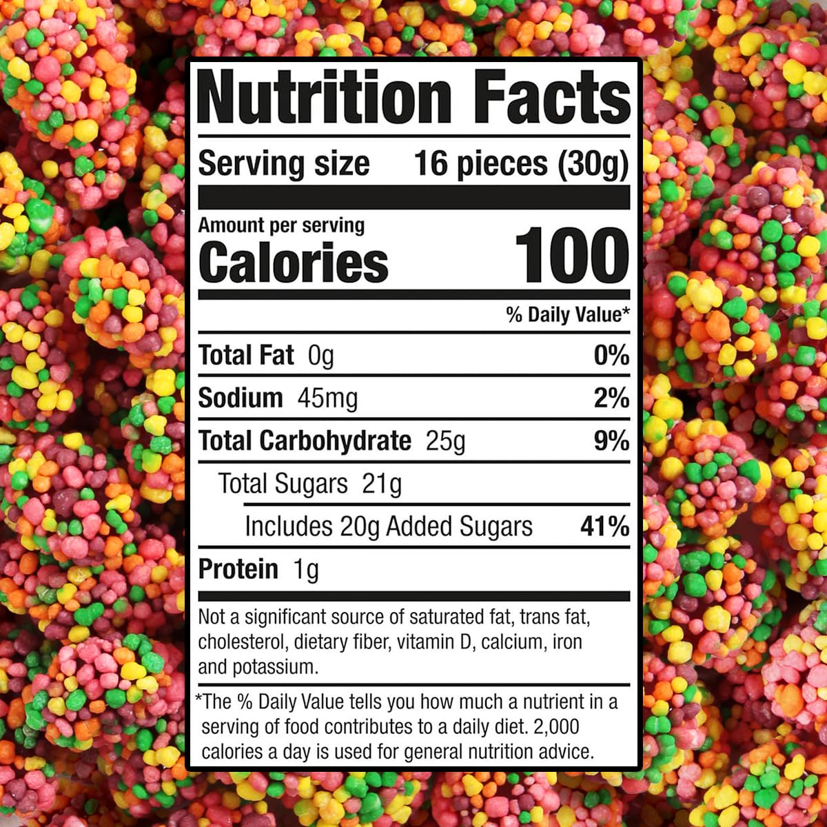 Gummy Clusters Rainbow, 2lb Pack of Gummy Clusters Bulk, Perfect Gummy Candy Snack for Parties, Birthdays, Holidays, Gift Bags, Office Treats and Everyday Enjoyment