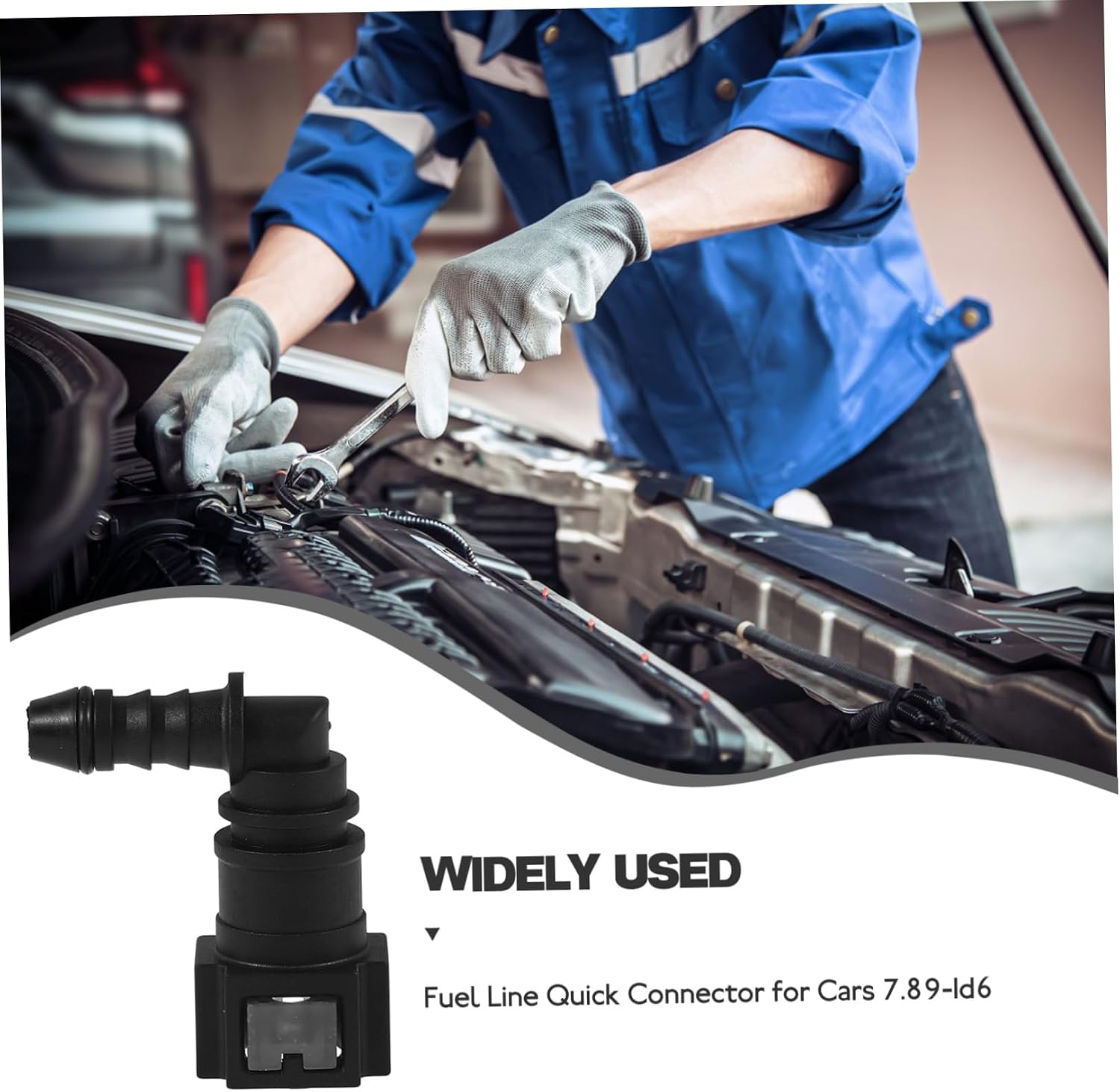Line Quick Connectors Barb Adapter Plastic Line Fitting Kit for Automotive Easy Assembly