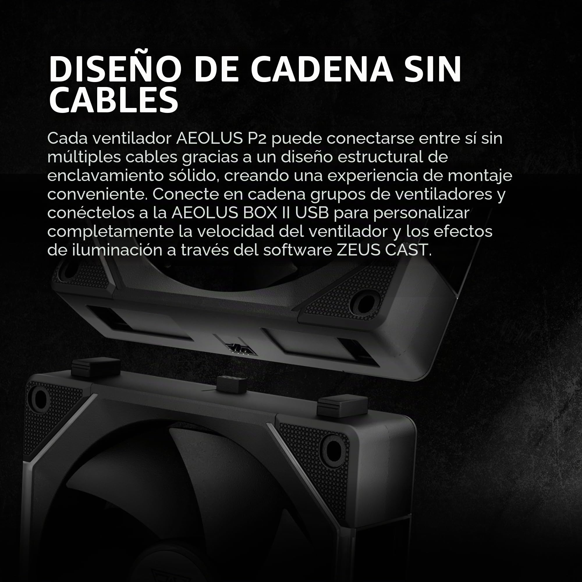 GAMDIAS Ventiladores ARGB de carcasa de PC de 120 mm, ventilador de caja de computadora, conexión de cadena margarita sin cable, iluminación de espejo infinito doble, hoja de ventilador intercambiable