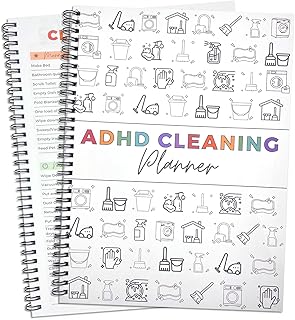 Kelav Planificador Doméstico para Familias, Planificador de Limpieza, Cronograma de Tareas Domésticas, Plan de Limpieza...