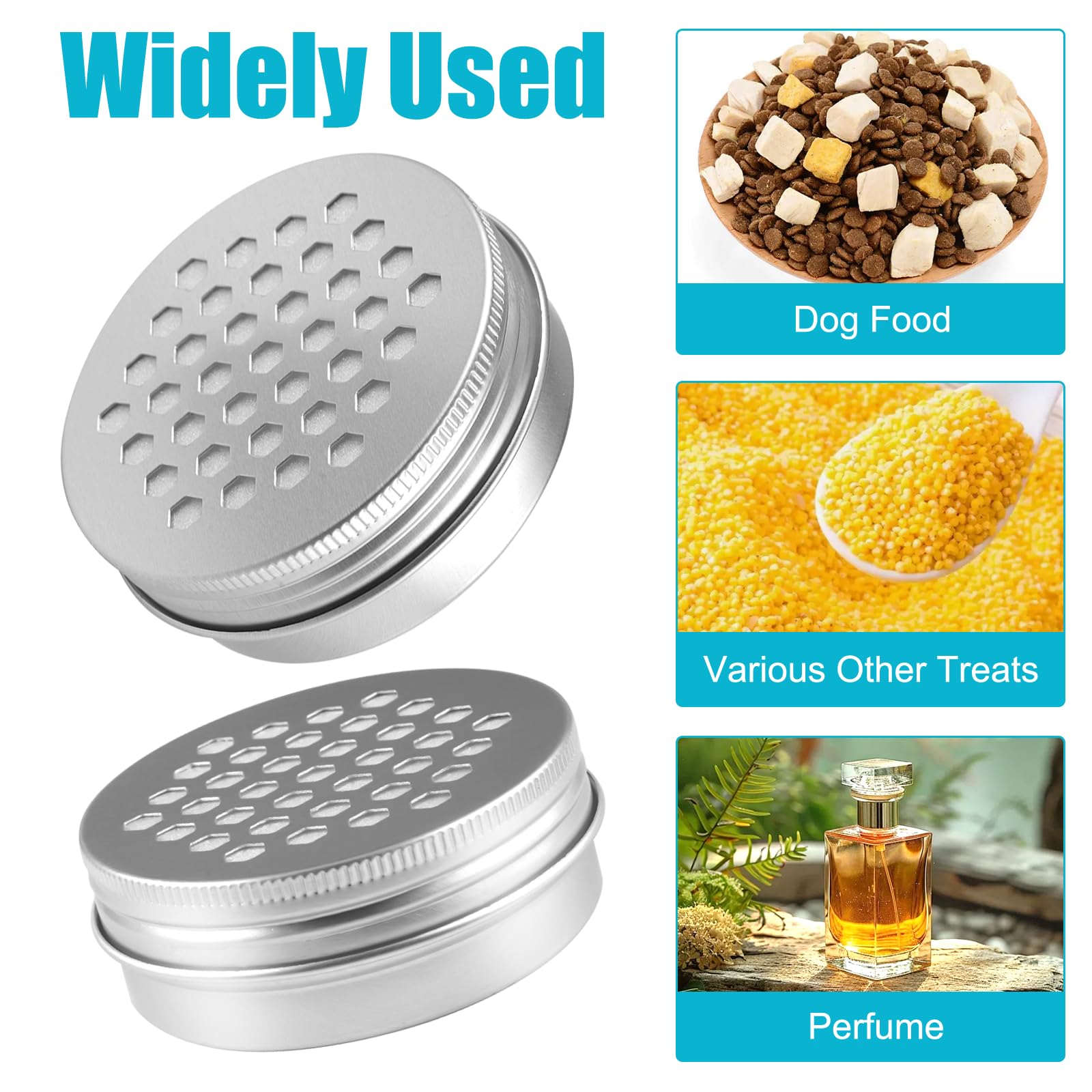 Kit Lavoro Naso Cane 10 Lattine Alluminio Per Addestramento Cani - Contenitori Profumo 60ml Per Migliorare Olfatto Lattine Alluminio Profumo