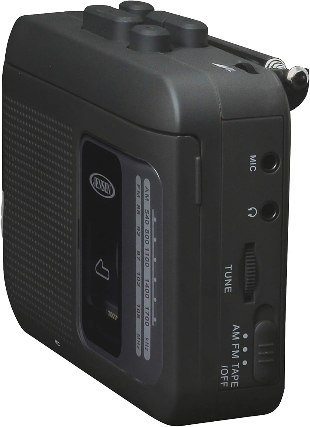 Best Cyber Monday 🔥 JENSEN MCR-75 Personal Cassette Player/Recorder with AM/FM Radio