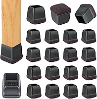 Vista 9 de 16 piezas de nuevos protectores de patas de silla para suelos de madera dura, protectores de patas de silla de silicona, protectores de suelo