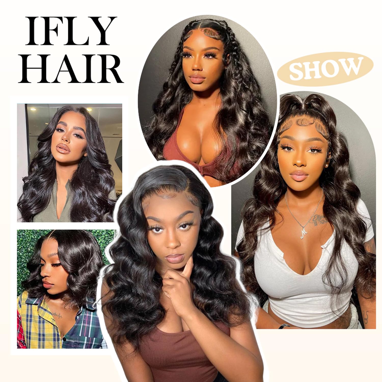Tissage Naturel Cheveux Humain Ondulé Body Wave Mèches Weave 121416 Pouces
