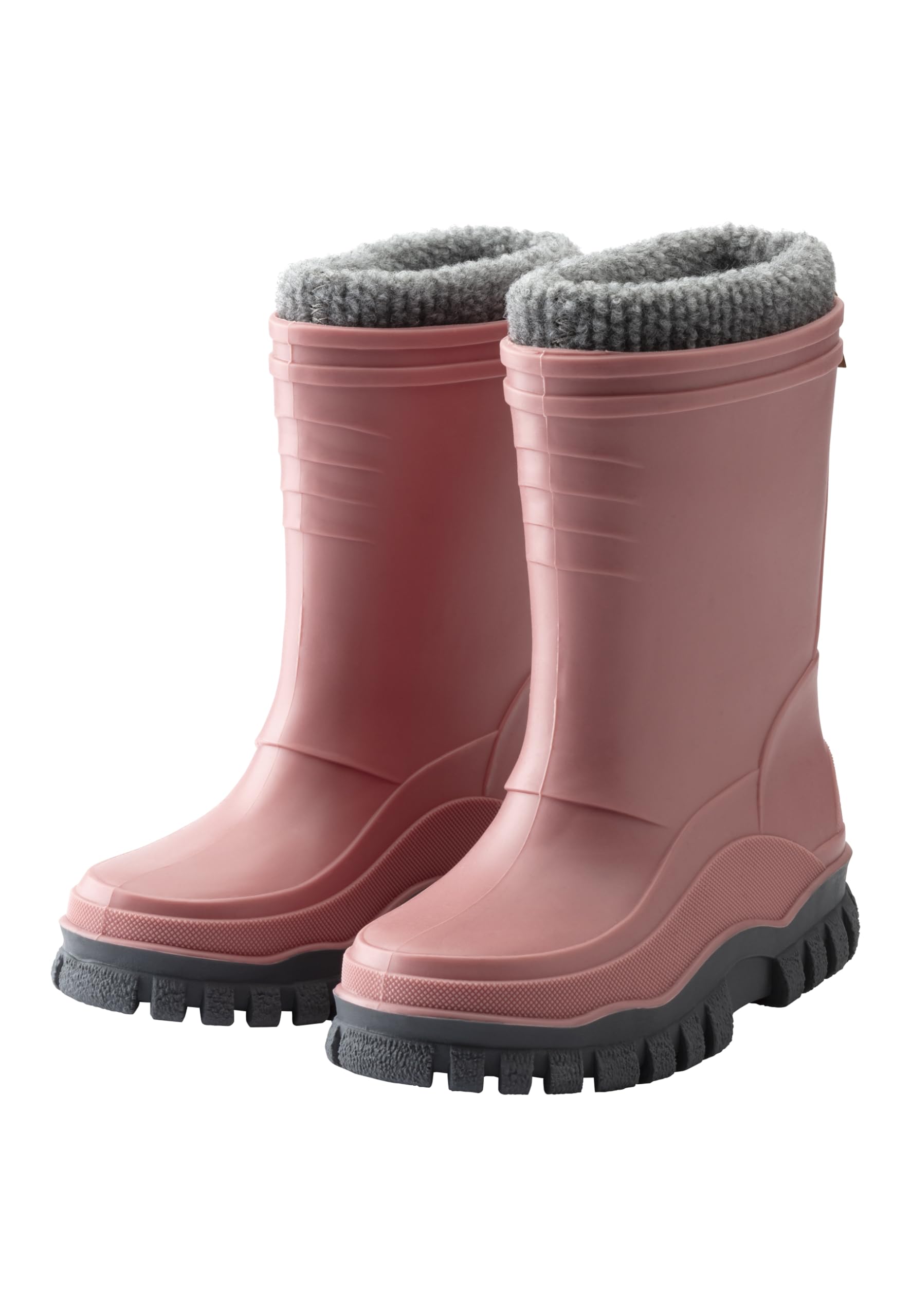 Sterntaler Gummistiefel uni gefüttert - Mädchen Kinder Regenstiefel mit herausnehmbarem Innenschuh - warme wasserdichte Kinderstiefel - Matsch- und Regenschuhe
