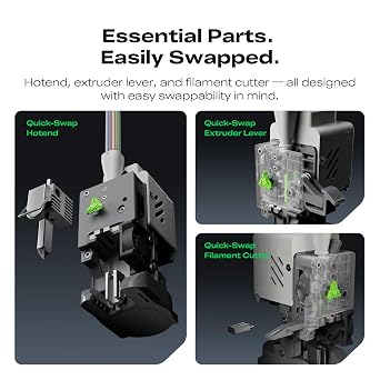 Creality SPARKX i7 3D Printer PrintEase Kit, Complete Maintenance & Replacement Parts for i7 3D Printer, Includes 0.2/0.4/0.6/0.8mm Hotends, Extruder Gear, Heating Assembly, Filament Cutter, and More