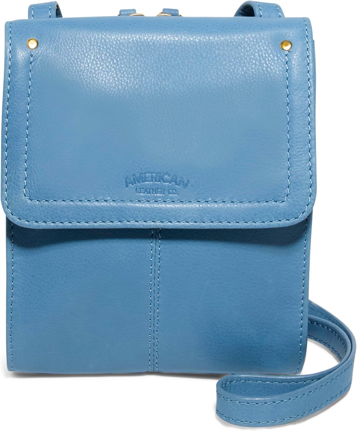 Kansas Crossbody in Black by American Leather Co.