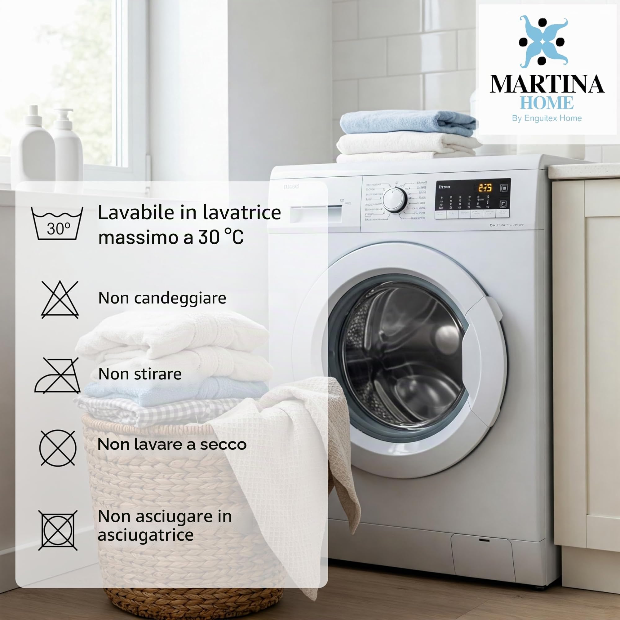 Martina Home Copridivano elastico Tunez, tessuto, avorio, 3 posti (da 170 a 220 cm)
