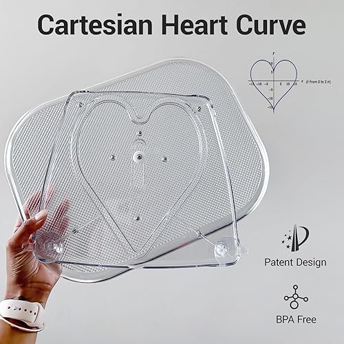 Miniatura 4 de LAMU Paquete de 2 organizadores giratorios Lazy Susan para refrigerador, giratorio rectangular Lazy Susan para gabinete, despensa, cocina, encimera,