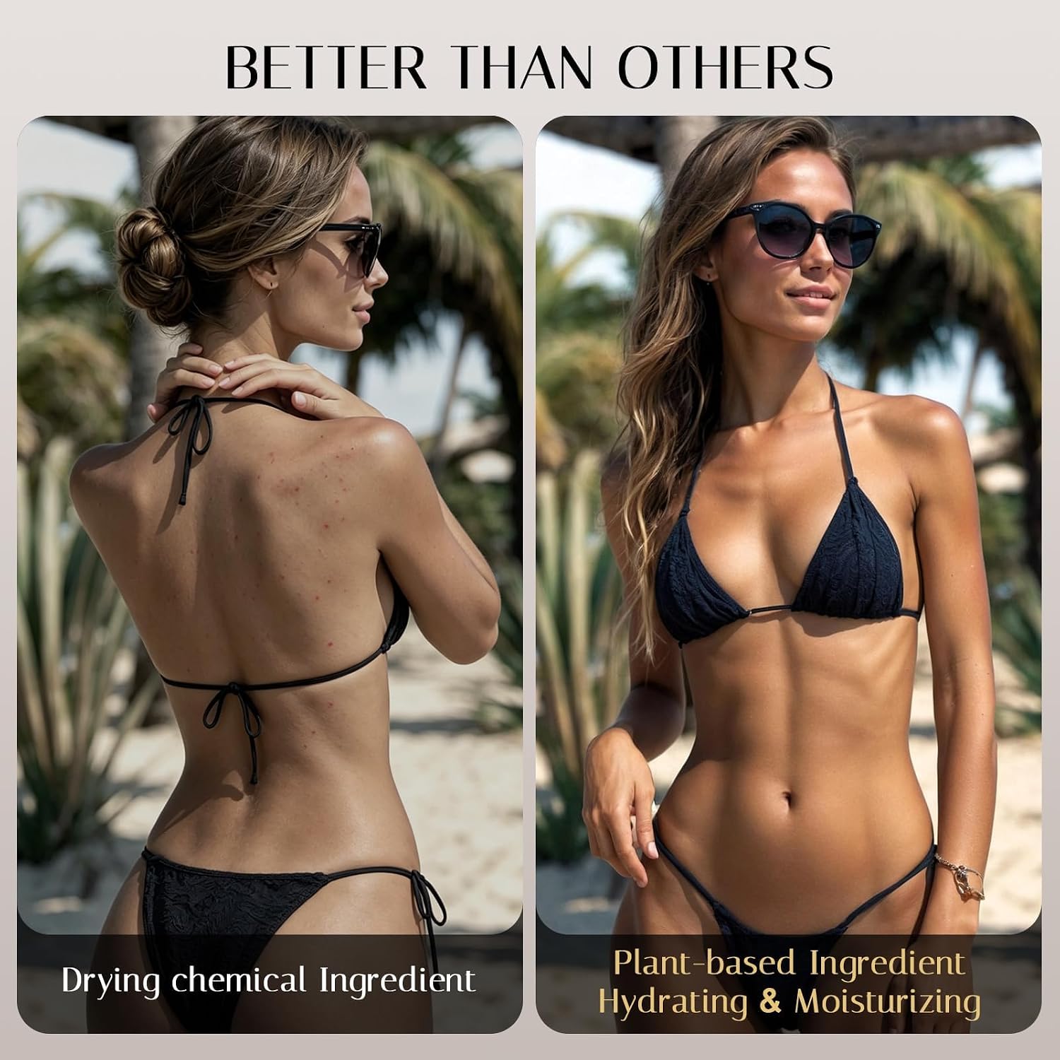 Self Tanning Drops for Body and Face, Hydrating Sunless Fake Tan with Aloe and Hyaluronic Acid, Customizable Bronzing Drops to Add to Lotion or Moisturizer, 1.09 Fl Oz