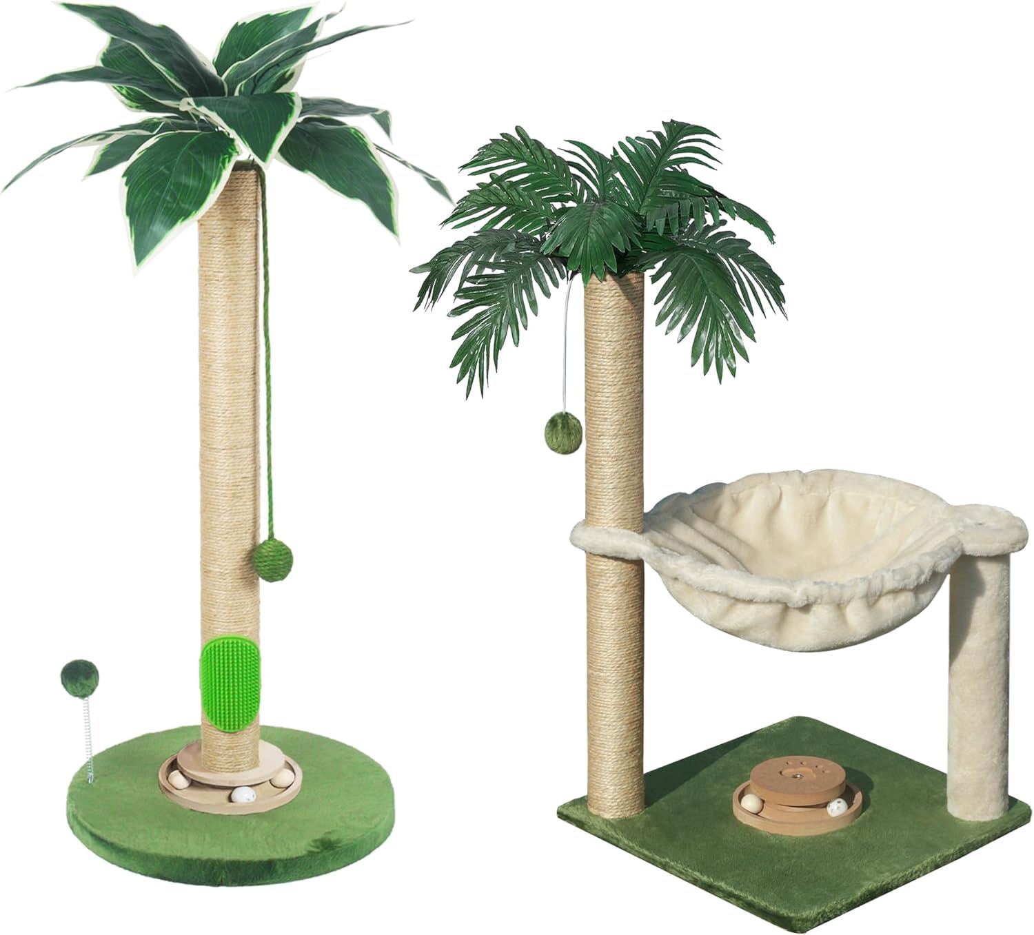 35 Inches Cat Scratching Post and 30 Inches Small Cat Tree