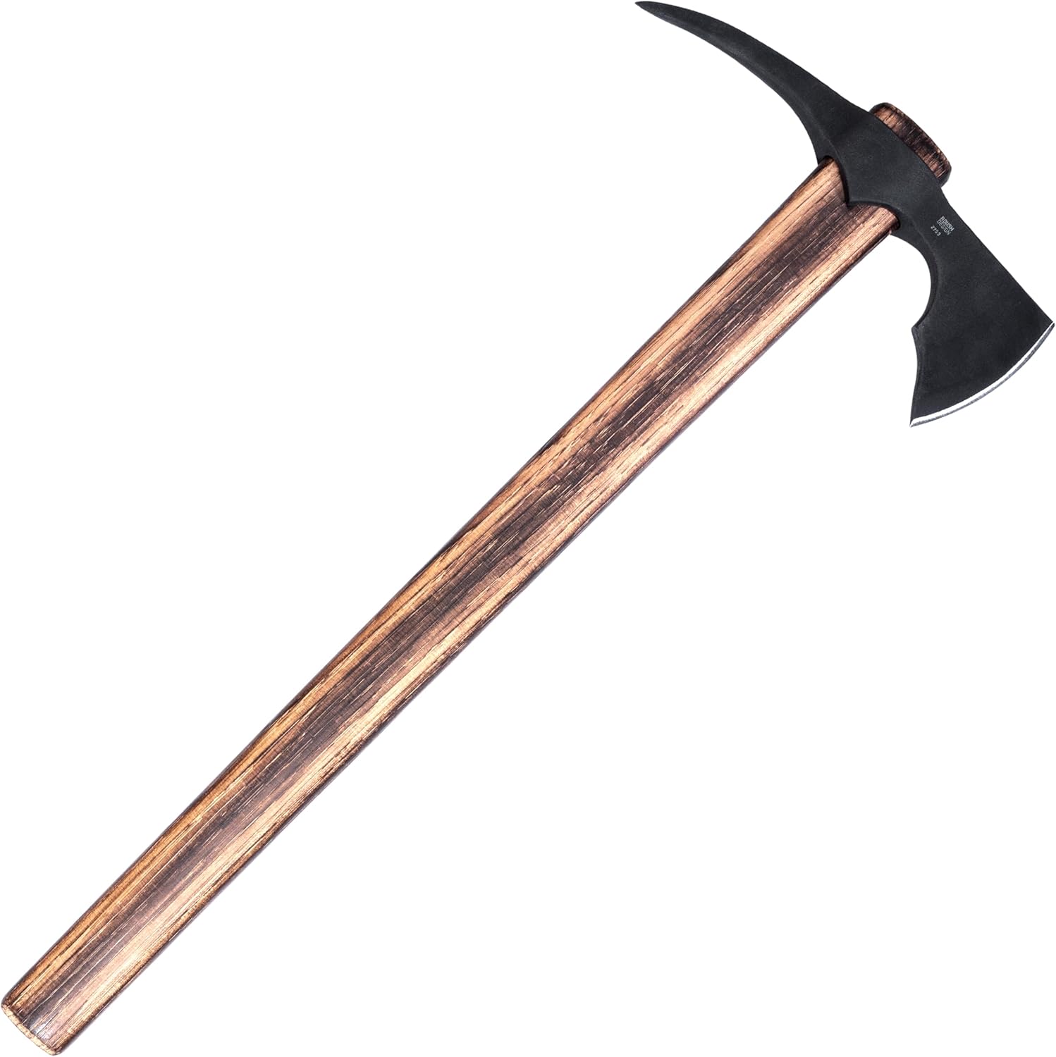 CRKT ODR Axe: Outdoor Survival T-Hawk, 1055 Carbon Steel Axe Head with Spike, Tennessee Hickory Handle 2753