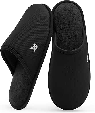 Skechers Cozy Slide Hausschuh Pantolette Schwarz Grau Memory Foam