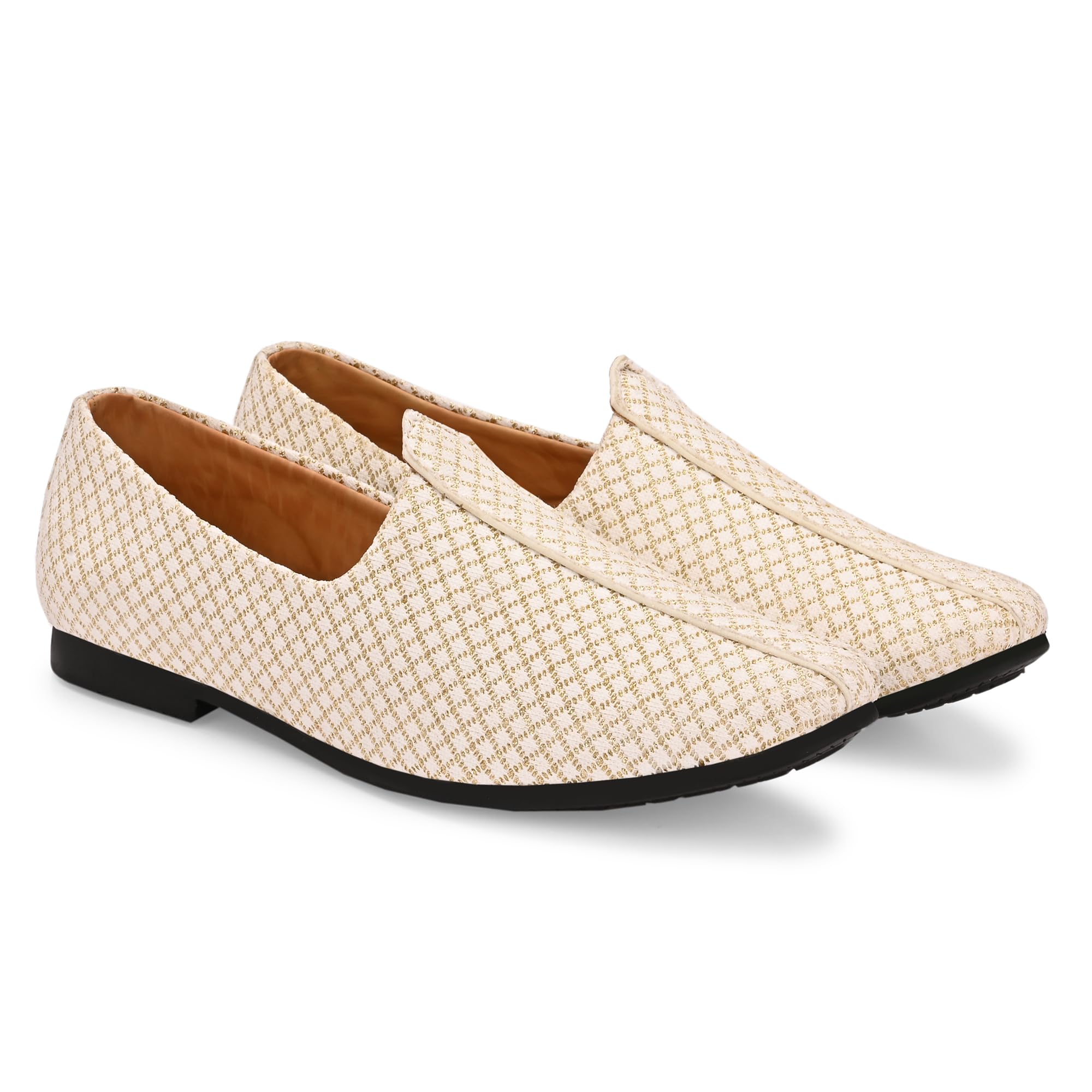 RAJORI Royal Look Mojaris Juttis Slip On for Men Espadrilles for Men-image-31