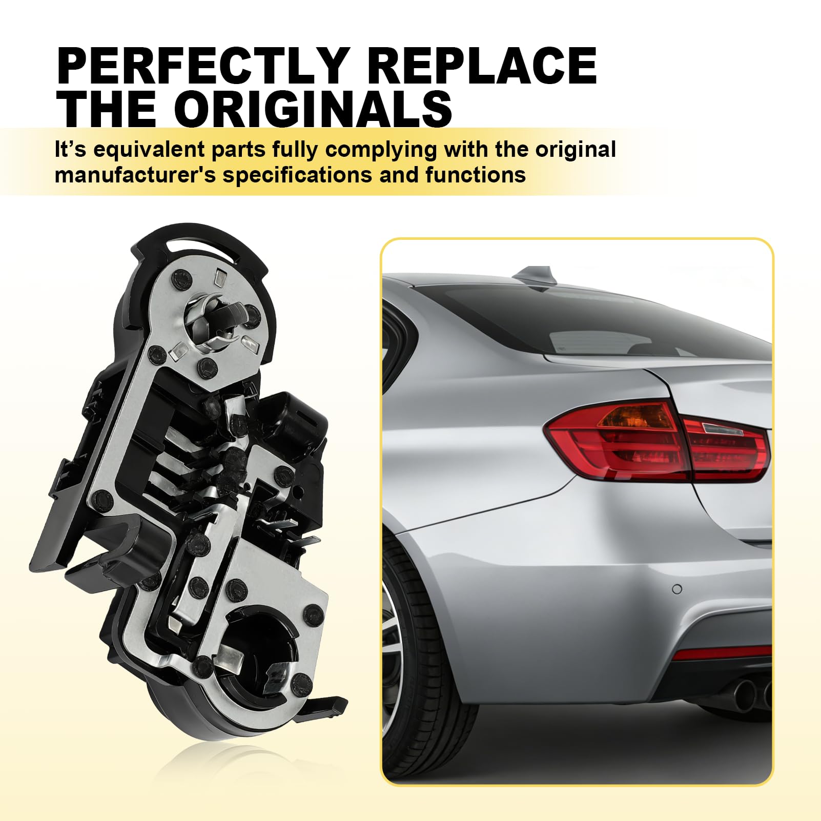 Supporto per portalampada posteriore per BMW Serie 3 F30 F31 F80 M3 2011-2015, supporto per lampadina posteriore stabile, sinistro 63217313059