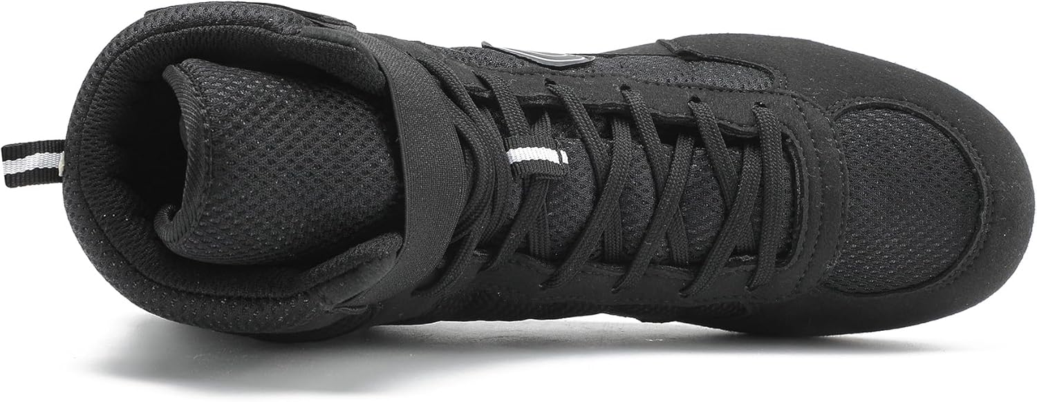 HIKLDK Wrestling Shoes Men Black Boxing Shoe for Men Bhutan Ubuy