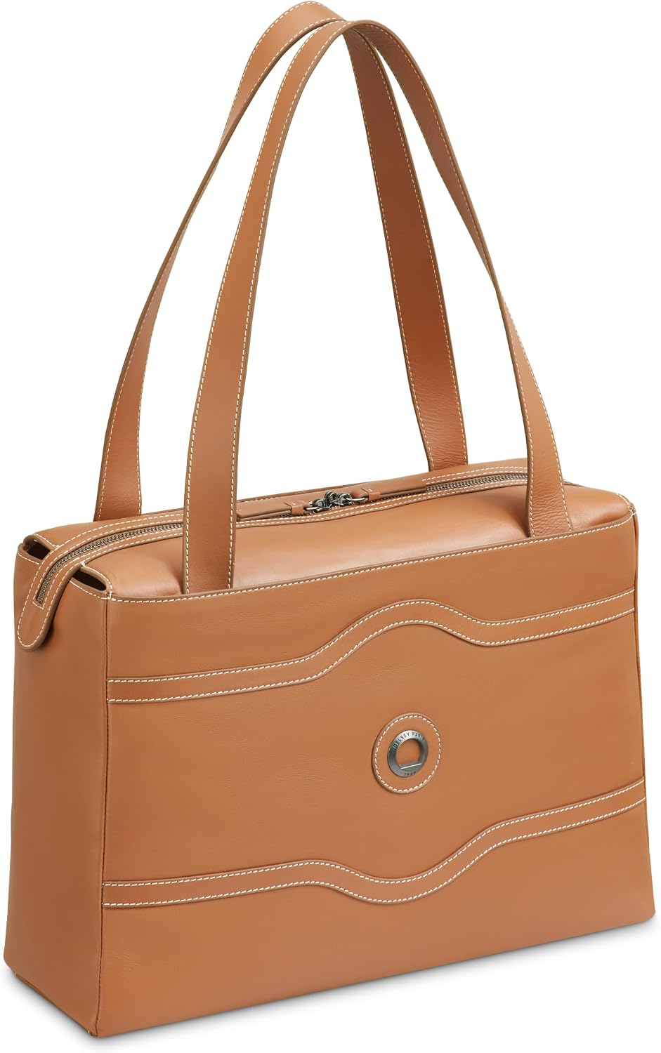 DELSEY PARIS Chatelet Leather Tote, Brown