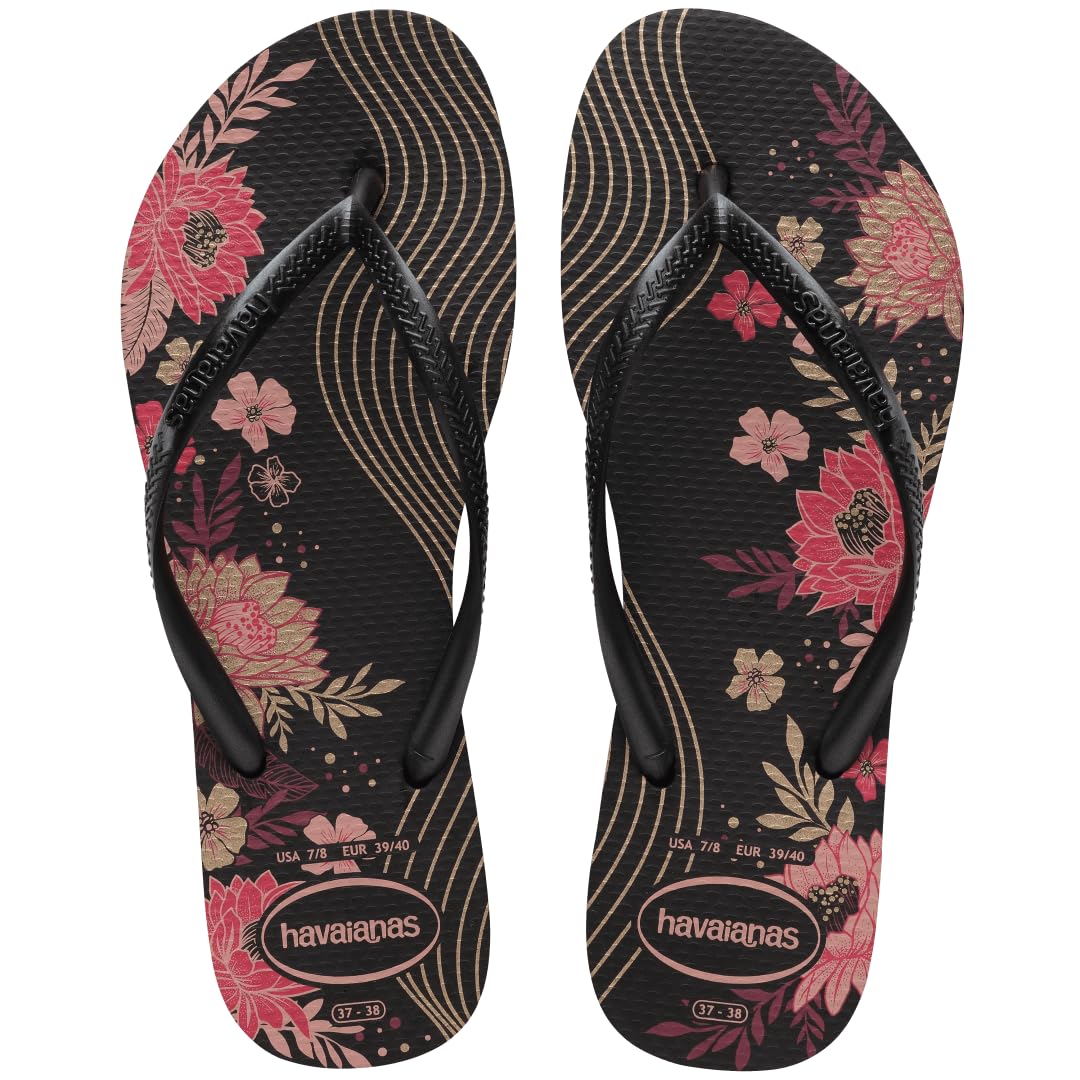 Slim Organic, Stylish, Durable and Versatile Flip-Flops, with Non-Slip Sole, Women