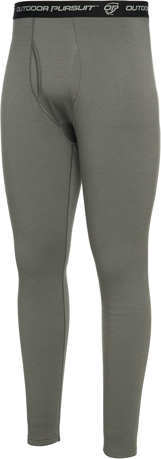 BLOCKER OUTDOORS Outdoor Pursuit Merino Wool Base Layer Thermal Pants for Men