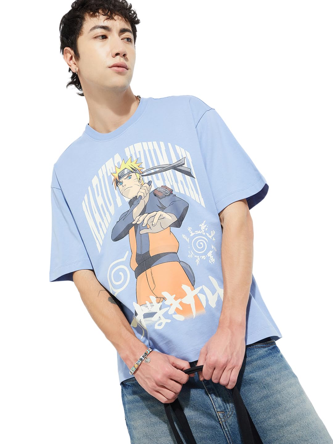 URB_N Men Naruto Oversized T-Shirt-image-40