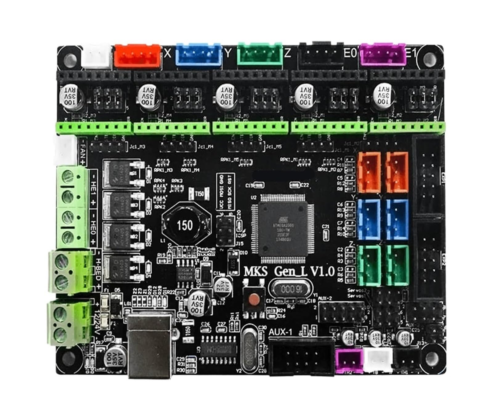 Carte de commande d'imprimante 3D UART TMC2209 MKS Gen-L V1.0 électronique