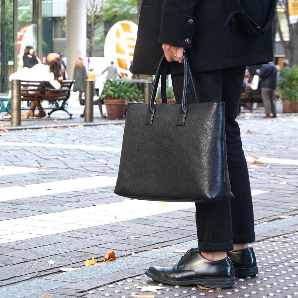 極上レザー】ハッシュタグ オールレザー トートバッグ ビジネス