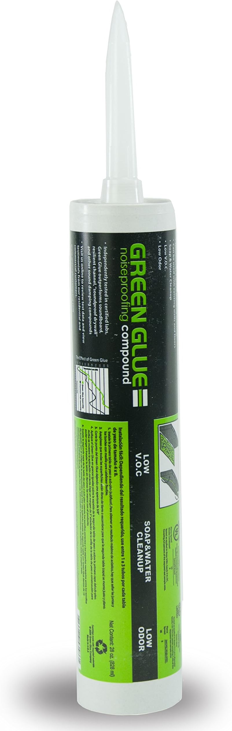 Green Glue Damping Compound - 1 Tube