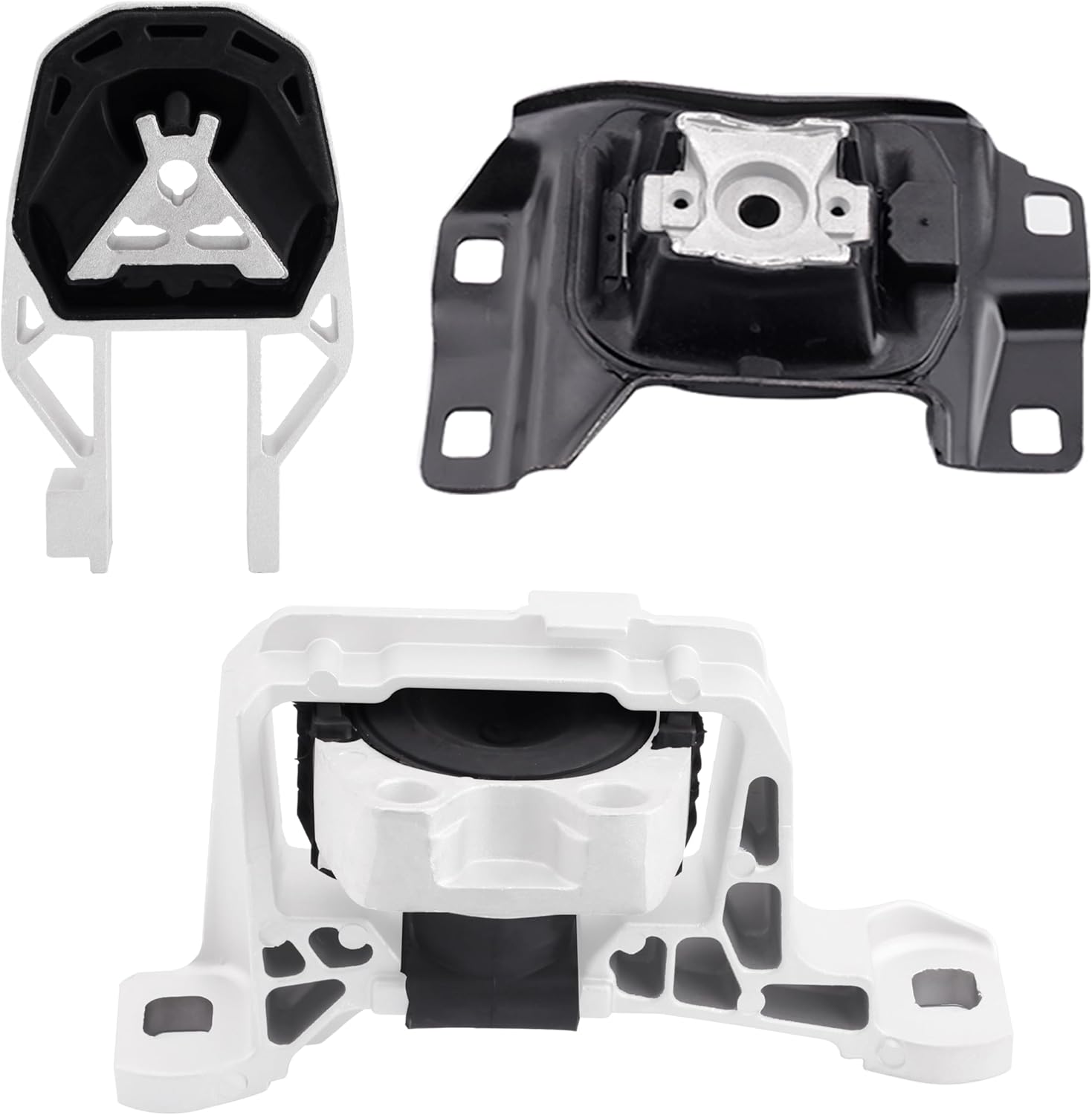 Engine Motor and Transmission Mount Kit Compatible with 2012 2013 2014 2015 2016 2017 2018 Focus 2.0L L4 Engine Replace OE A5646 AV6Z6038A A5612 AV6Z6068A A5520 CV6Z6068A Set of 3