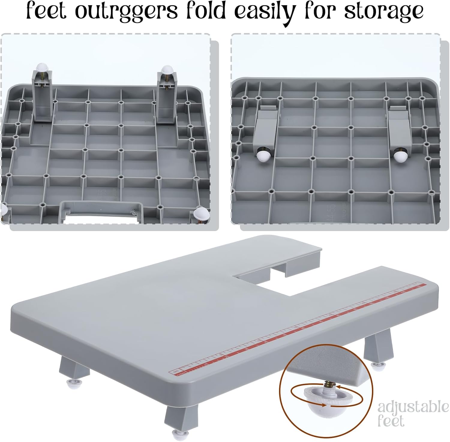 Sewing Machines Extension Table for Singer 4411, 4423, 4432,4452,5511,5523 Heavy Duty Sewing Machines