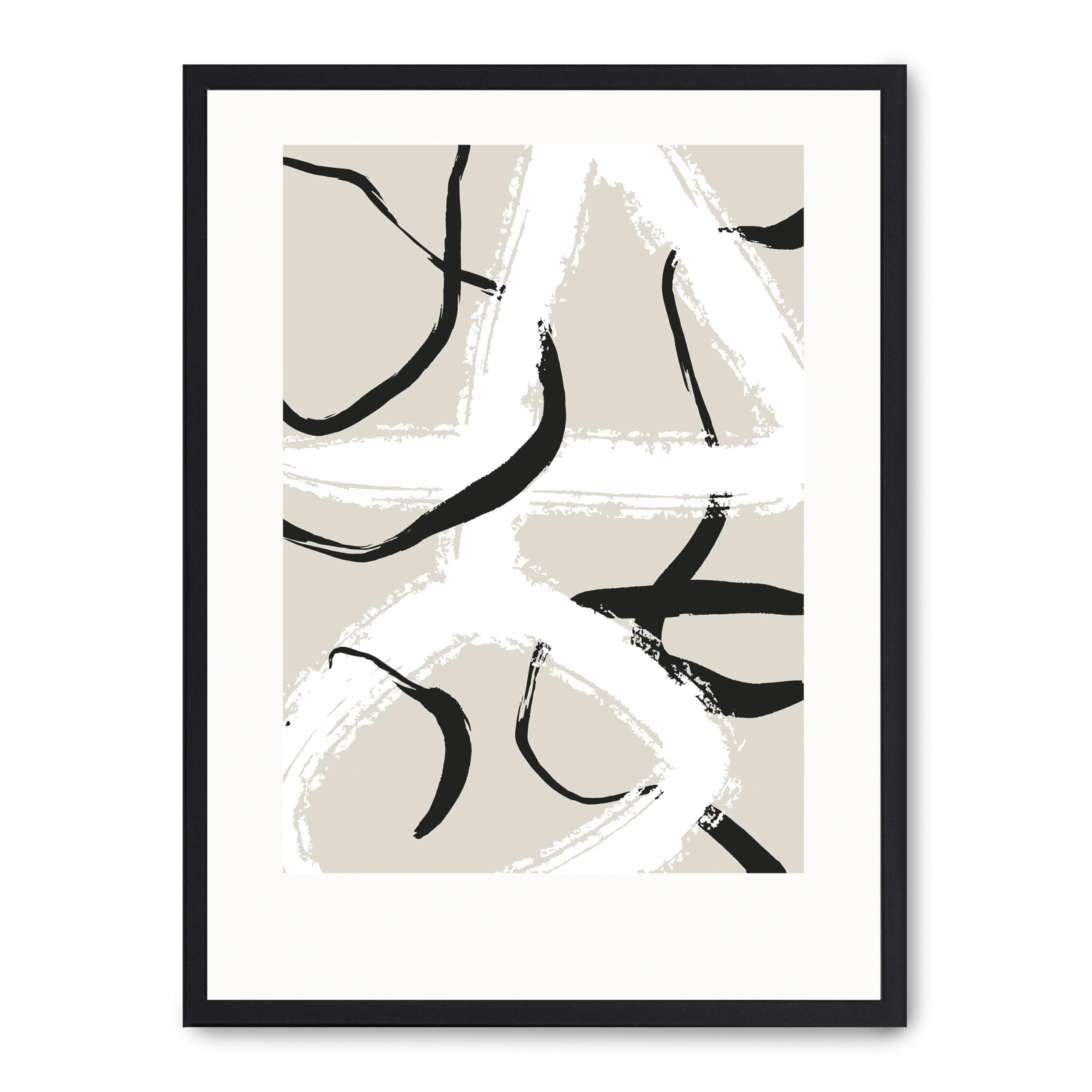 Cuadro abstract puzzle : résolvez le manque de couleur de votre intérieur avec ce grand tableau