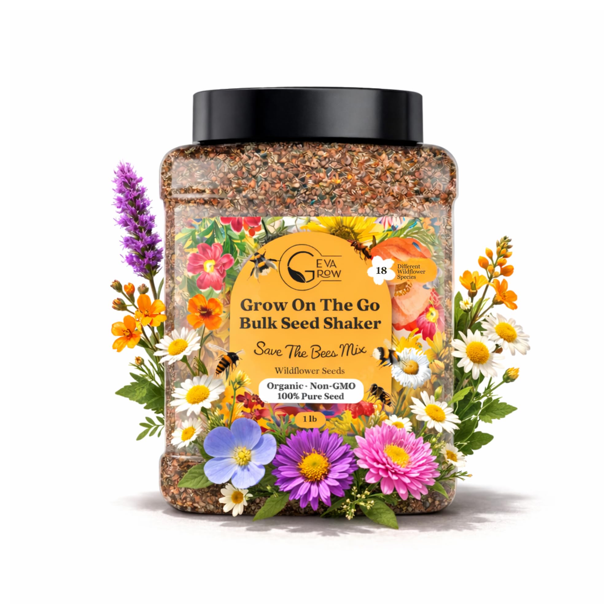 GevaGrow Save The Bees Wildflower Mix