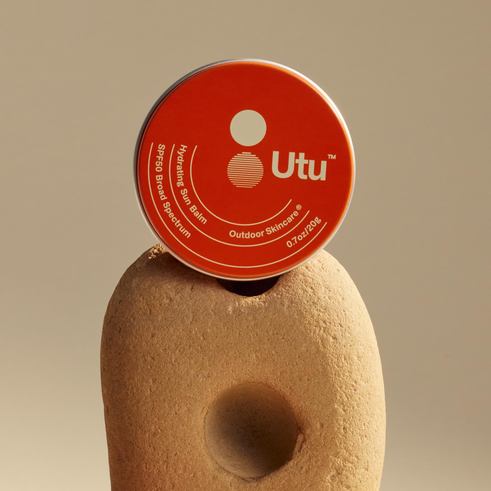 UTU Sun Balm Face & Lip Protector SPF 50 Mineral Sunscreen 20g