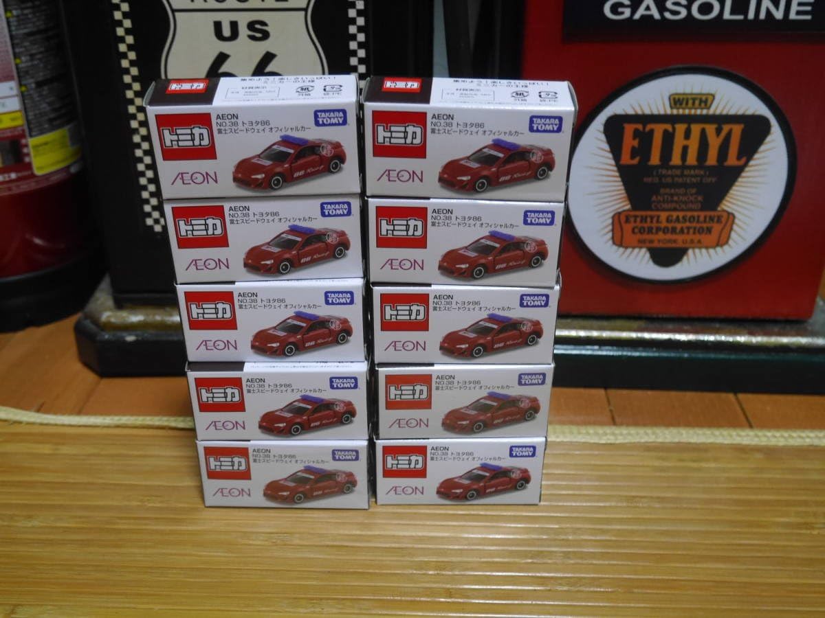 トミカイオン限定弾38各10台セット トミカ イオン特注 28 トヨタFJ