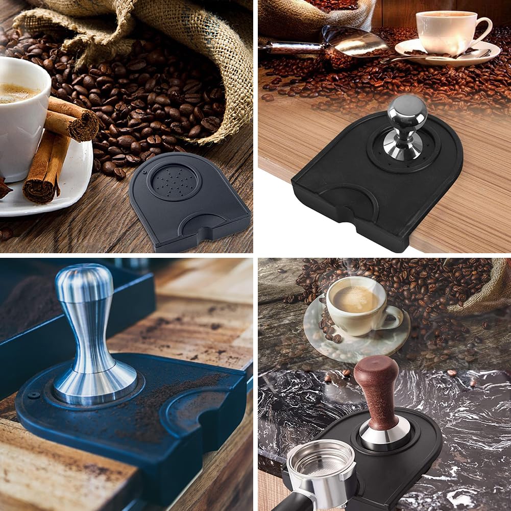 Tappetino Silicone Per Tamper Caffè - Antiscivolo 17.5x12.5cm Per Barista
