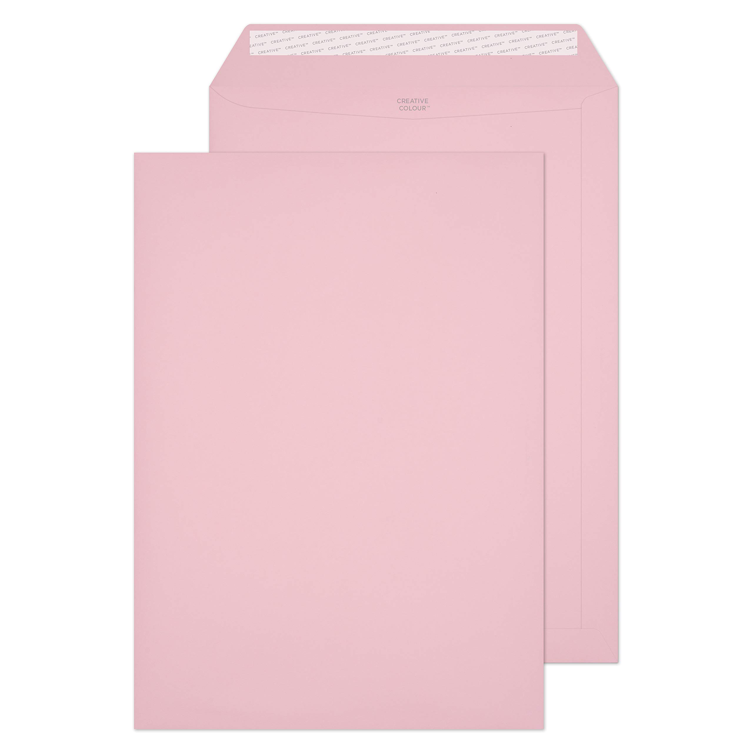 Blake Creative Colour C4 229 x 324 mm 120 gsm Peel & Seal Wallet Envelopes (401P) Baby Pink - Pack of 250 — image 1