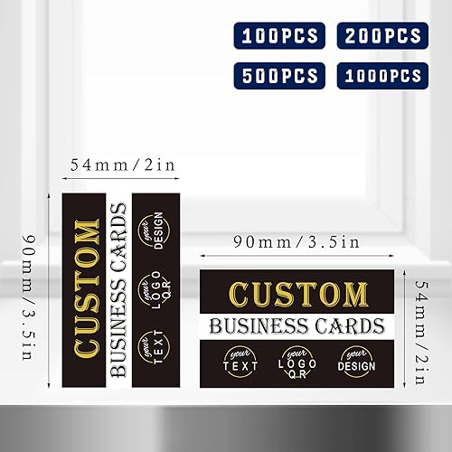 Miniatura 3 de Tarjetas de visita personalizadas con logotipo QR Code Tarjetas de servicio de limpieza personalizadas 1000 500 200 100 para pequeñas empresas