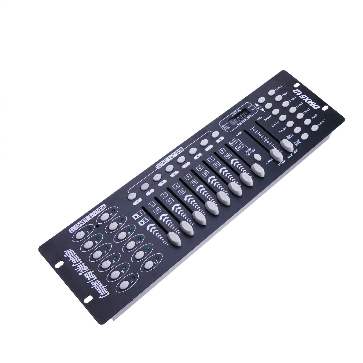 Cablematic - DMX 512 del controller cursori 8-3U