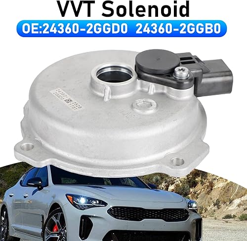 Miniatura 5 de Areyourshop Solenoide variable 24360-2GGD0 de la sincronización de la válvula del motor para Hyundai Santa Fe Sport 2.0L+2.4L 2017-2018, para Kia