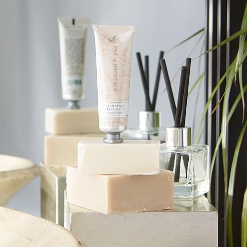 Vista 24 de Pre de Provence Colección de crema de manos enriquecida con manteca de karité, 1.0 fl oz, lirio del valle