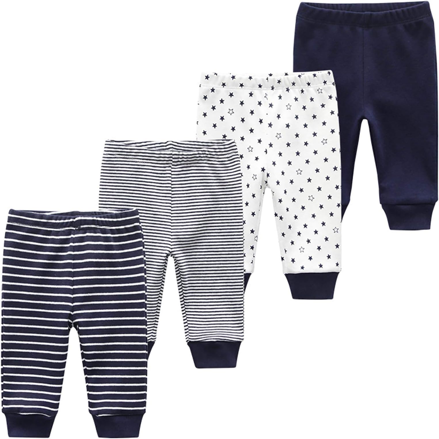 Baby Bodysuits Baby Pants Trousers Baby Clothes Short Sleeve Bodysuits One-Piece for Baby Boys and Girls