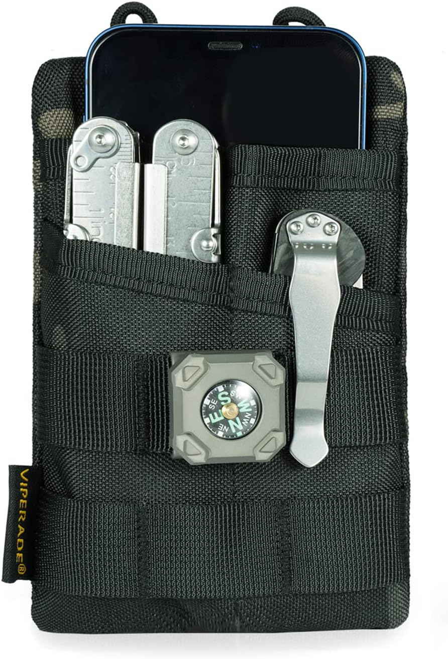 VIPERADE VE3 Tool Pouch Pocket Organizer, Nylon Tool Belt Loop Pouch