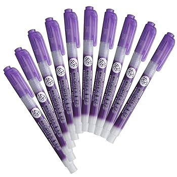 Amazon.co.jp: ゼブラ 蛍光ペン オプテックス1 EZ 紫 10本 B