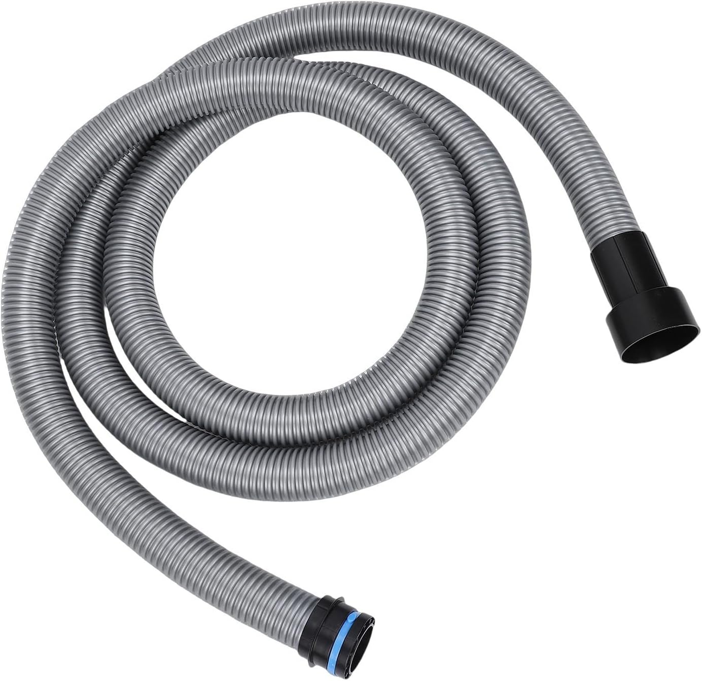 titleShop Vacuum Hose Kit 16.4ft 1 1/4in Dust Collector Connection with 6 Adapters for Home Vacuum System Table Saw Sander