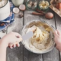 Vista 6 de DOITOOL Raspador de metal, 8 piezas, espátula de acero inoxidable para mantequilla, esparcidor de postres, esparcidores de condimentos, espátula