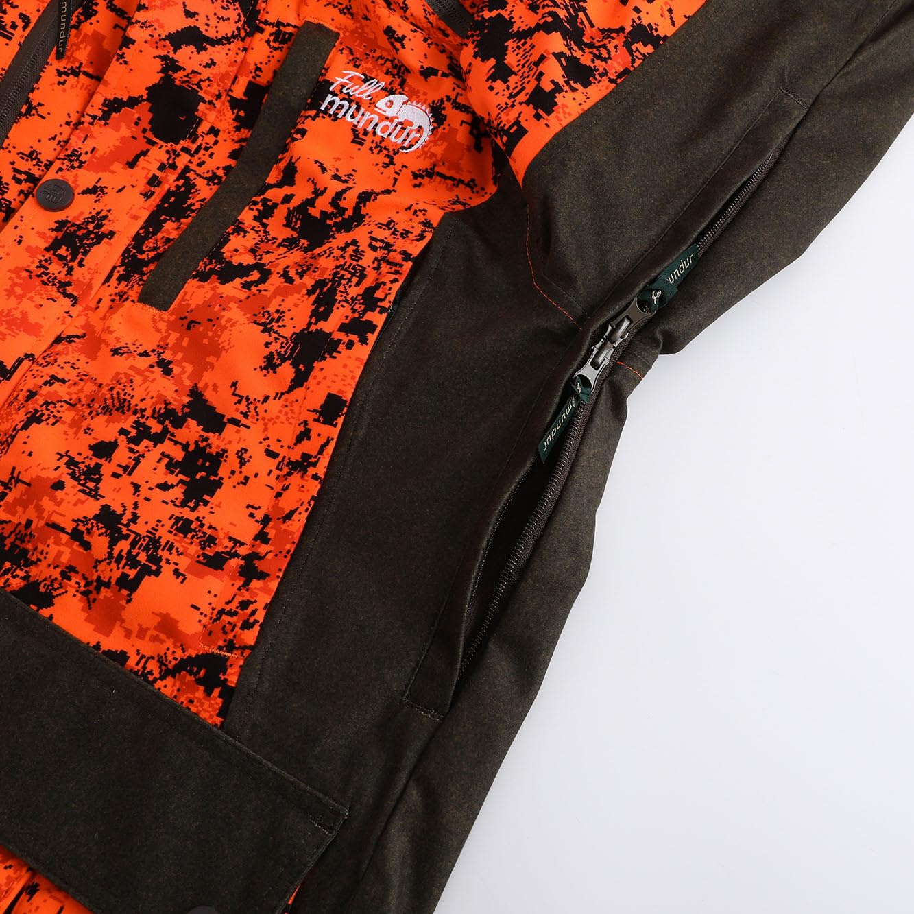 giacca da caccia camouflage arancione blaze da uomo – giacca outdoor antivento e impermeabile