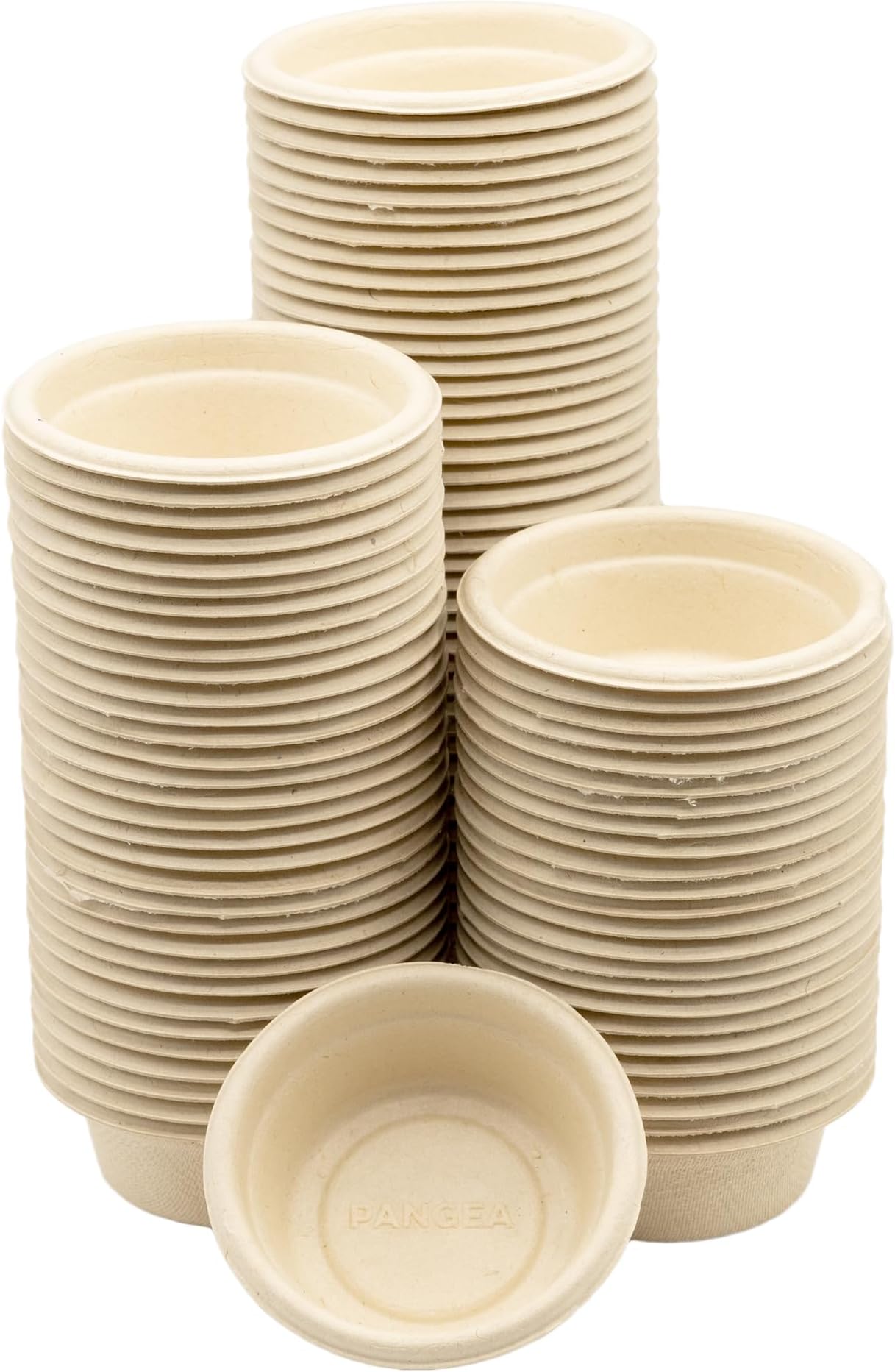 Large 1.5oz Paper Crested Gecko Food & Water Cups, 100 ct. - Mini Bowls for Reptile Feeding