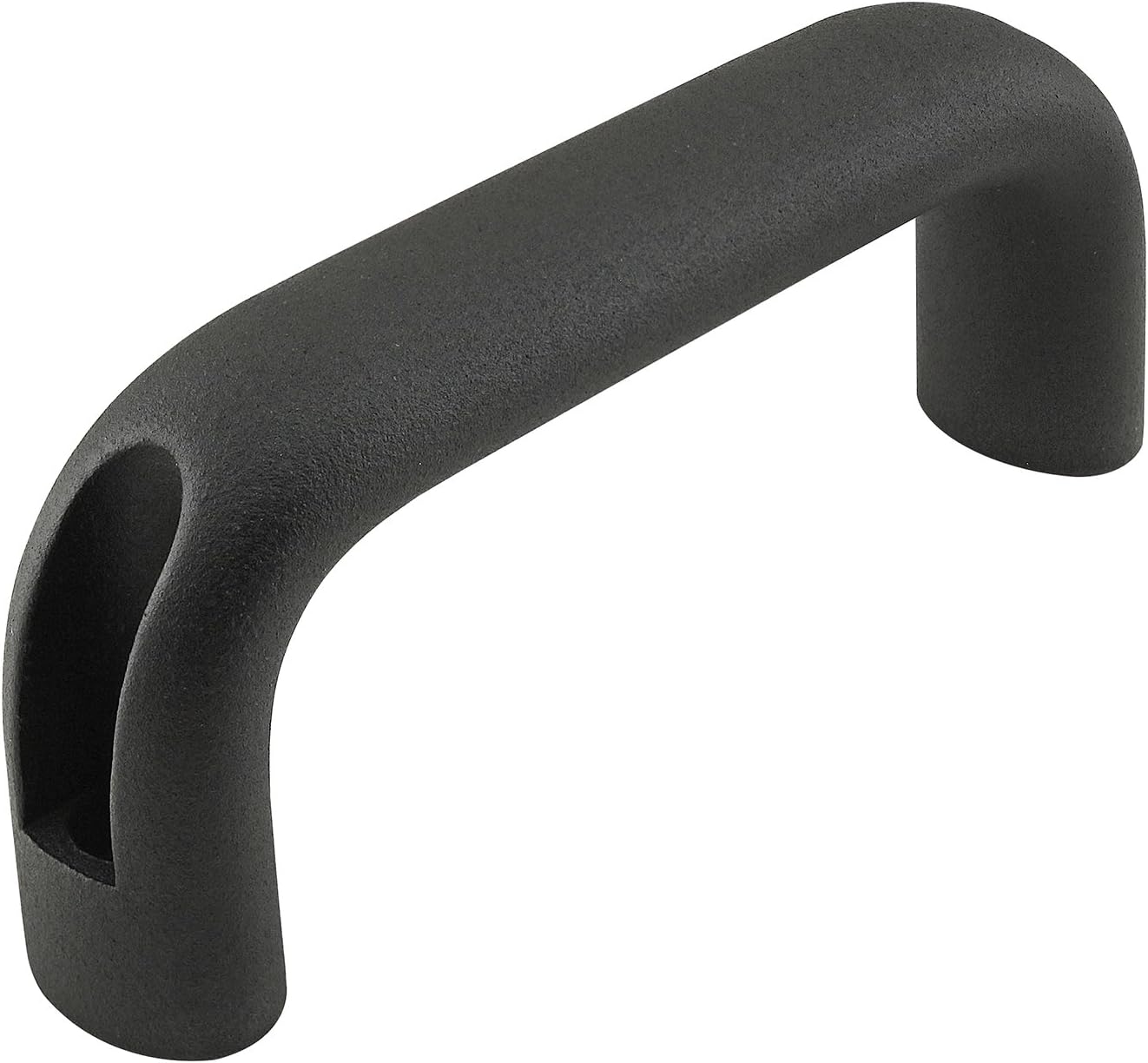80/20 Inc., 2884, 10 & 15 Series Aluminum Door Handle - Black Anodize Finish