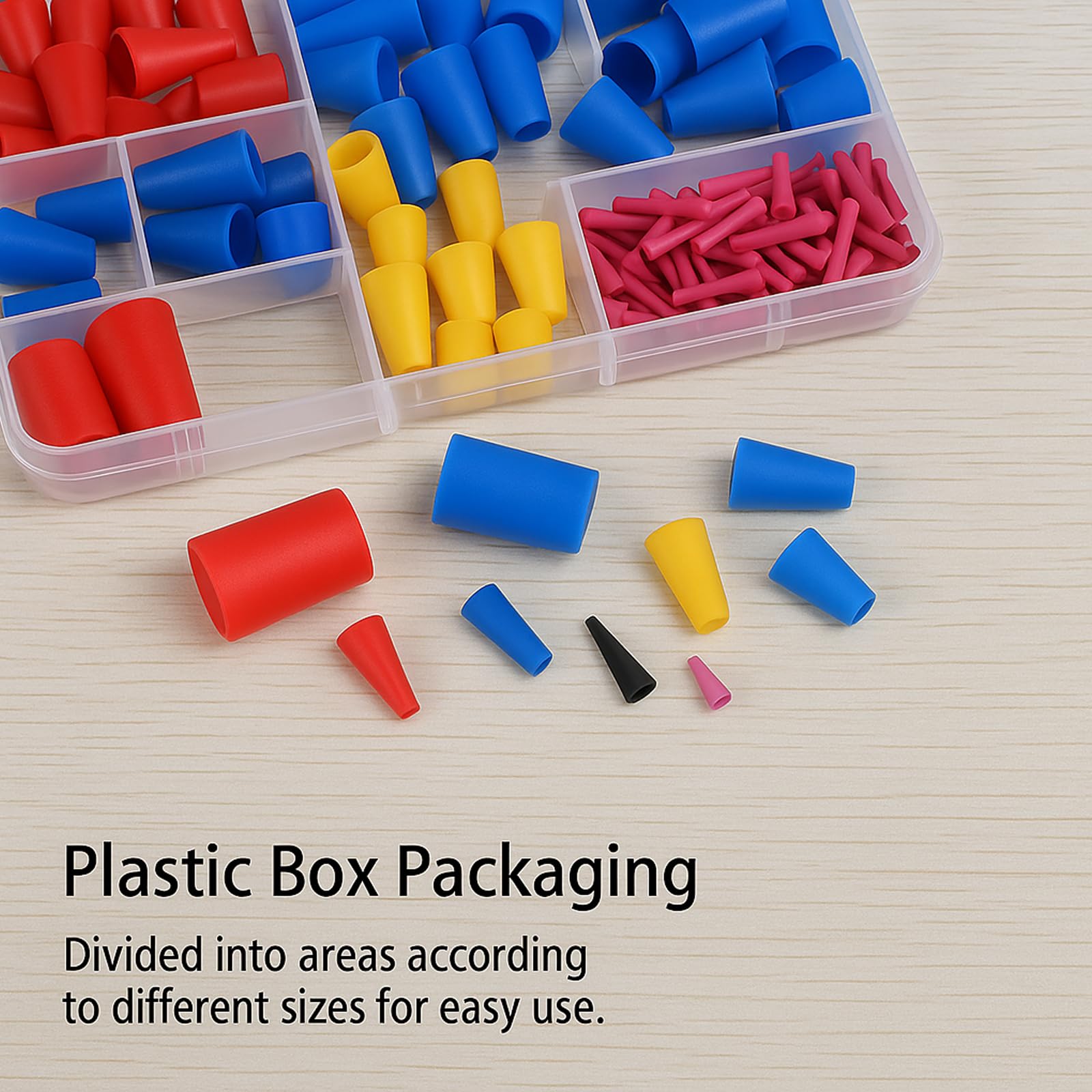 Rubber Bungs For Holes, 150pcs Multi-Size Rubber Stoppers, Silicone Grommets Plugs For Holes, High-Temperature Resistant Bung, Ideal For Labs, Factories, And Industrial Use